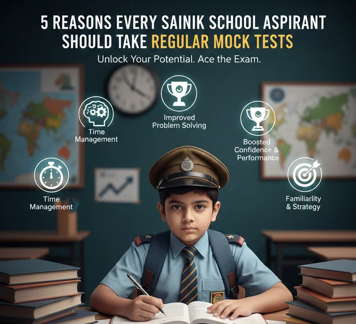 5 Reasons Every Sainik School Aspirant Should Take Regular Mock Tests